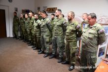 Ukonenie Kurzu odbornkov na velenie a obsluhu systmu samohybnho delostrelectva 155mm ShKH ZUZANA vz. 2000, ZUZANA 2 u 21.shdo Michalovce