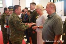 Slávnostný nástup príslušníkov Generálneho štábu OS SR ku Dňu Ozbrojených síl SR